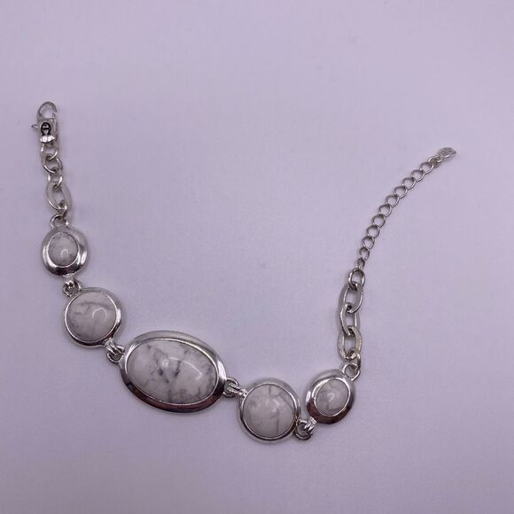 Etienne Aigner Jewelry - Etienne Aignier Silver Marble Bracelet